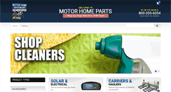 Desktop Screenshot of motorhomeparts.com